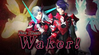 Phantasy Star Online 2 : New Genesis -  Classe Waker (trailer 30 secondes)